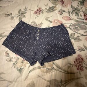 Brandy Melville Blue/White shorts